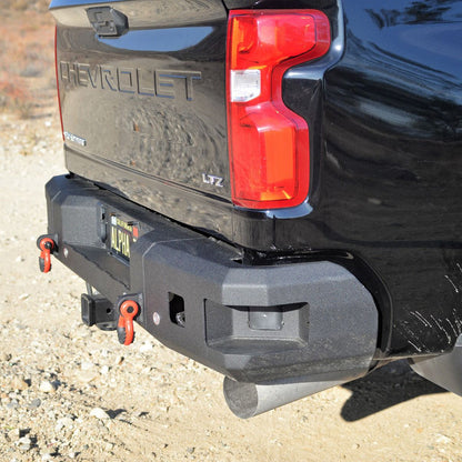 2020-2023 Chevrolet Silverado 2500/3500 Attitude Rear Bumper- No Parking Sensors Chassis Unlimited