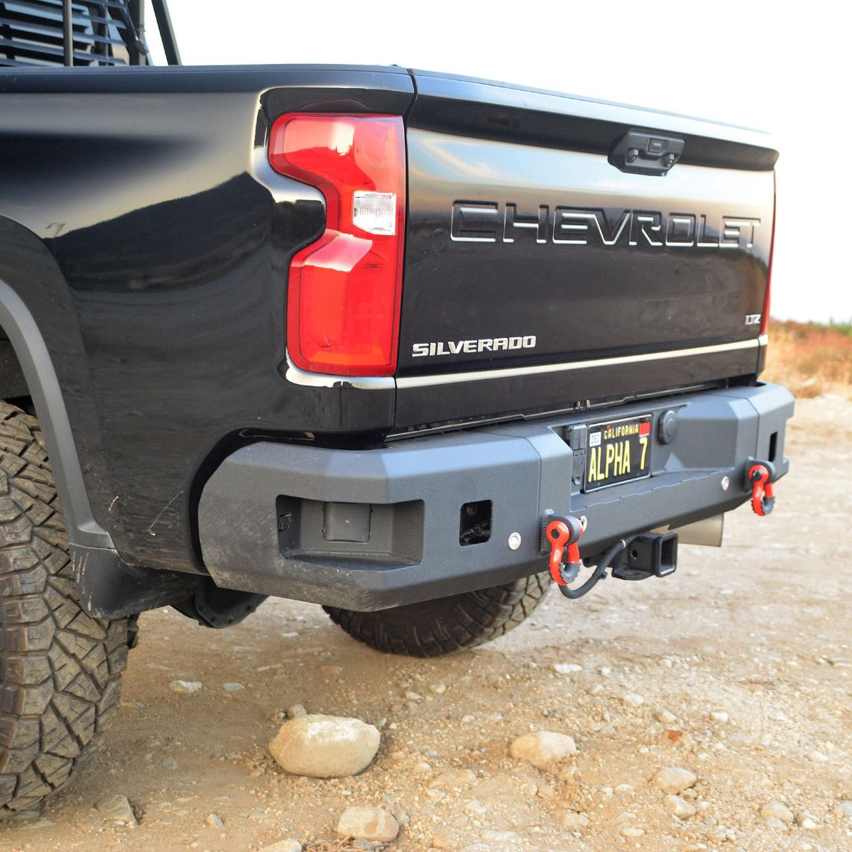 2020-2023 Chevrolet Silverado 2500/3500 Attitude Rear Bumper- No Parking Sensors Chassis Unlimited