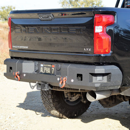 2020-2023 Chevrolet Silverado 2500/3500 Attitude Rear Bumper- With Parking Sensors Chassis Unlimited