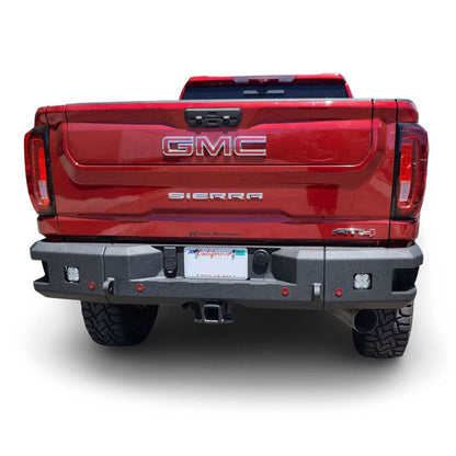 2020-2023 GMC Sierra 2500/3500 Attitude Rear Bumper- No Parking Sensors Chassis Unlimited