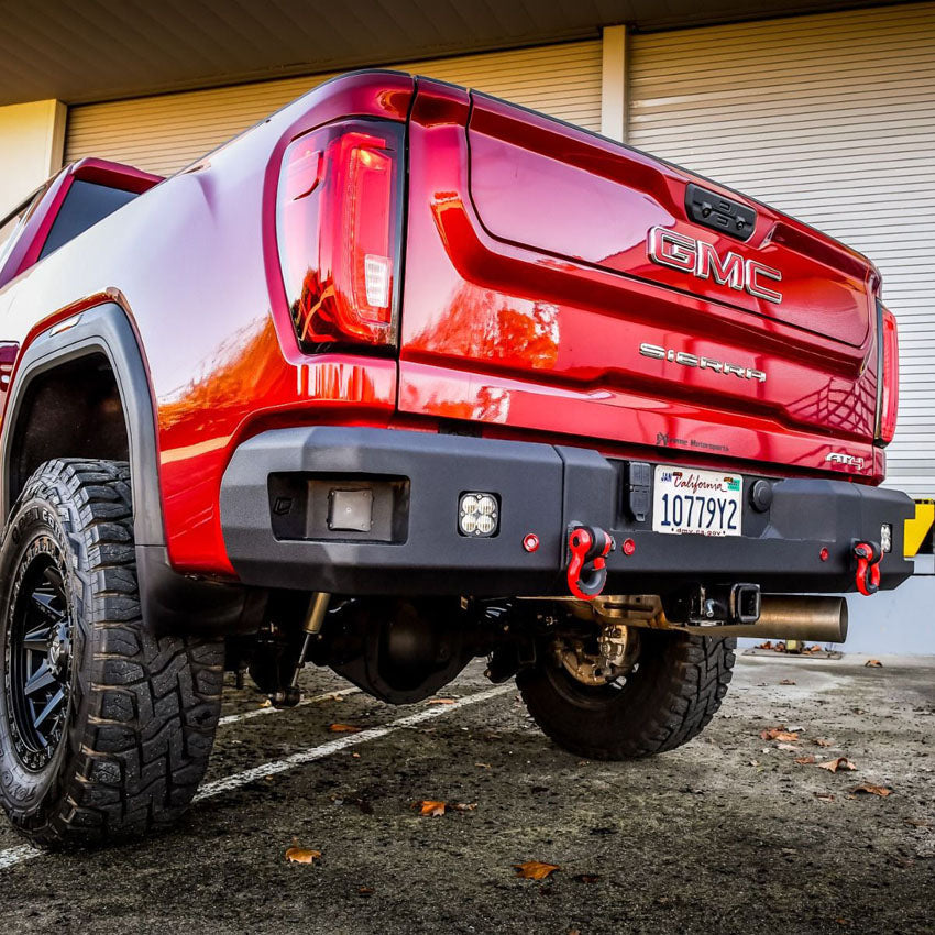 2020-2023 GMC Sierra 2500/3500 Attitude Rear Bumper- No Parking Sensors Chassis Unlimited