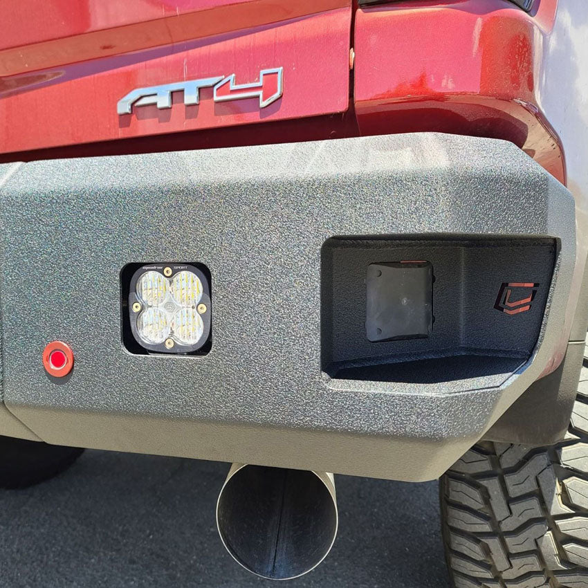 2020-2023 GMC Sierra 2500/3500 Attitude Rear Bumper- No Parking Sensors Chassis Unlimited