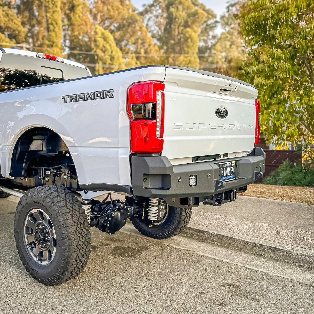 2023+ Ford F250/F350 Superduty Attitude Rear Bumper No Parking Sensors Chassis Unlimited