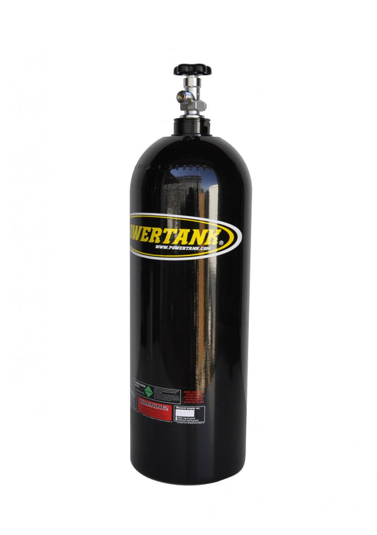 CO2 Tank 20 Lb W/Valve Gloss Black Power Tank