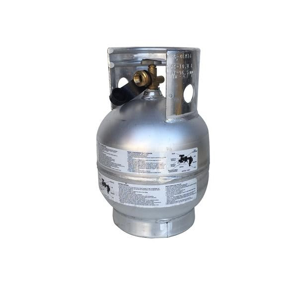 10 Lb Aluminum Propane Tank Worthington With Stainless Steel Bracket Power Tank