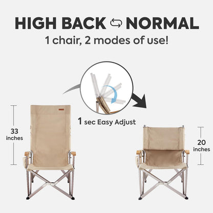 Hi1600L Folding Camping Chair | ICECO