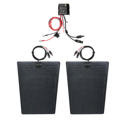 Chevrolet Blazer (1995-2005) Lensun 100W Hood Flexible Solar Panel