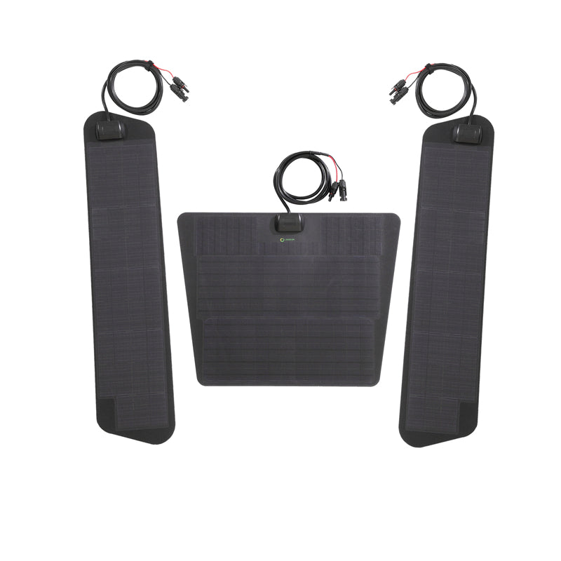 Chevrolet Colorado ZR2 Lensun 95W Hood Flexible Solar Panel