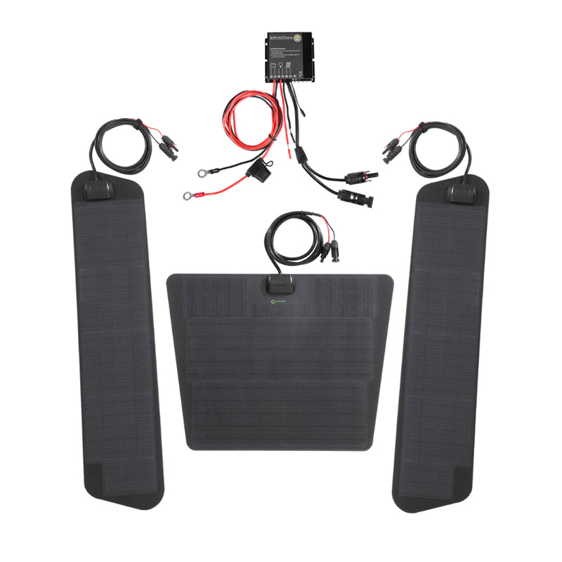 Chevrolet Colorado ZR2 Lensun 95W Hood Flexible Solar Panel