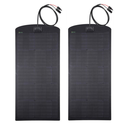 Chevrolet Silverado 1500 (2014-2015) Lensun 110W Hood Flexible Solar Panel