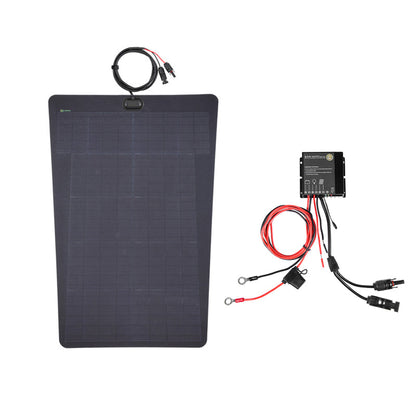 Chevrolet Silverado 1500 3rd Gen(2007-2013) Lensun 75W Hood Flexible Solar Panel