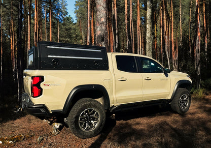 Gull Wing Truck Cap Topper & Overland Camper Shell for Work, Camping & Off-Road | Dirtbox Overland