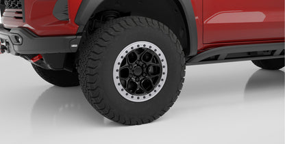 AEV Crestone DualSport Wheel for 2023+ Colorado/Canyon and 2019+ Silverado/Sierra 1500 - Onyx