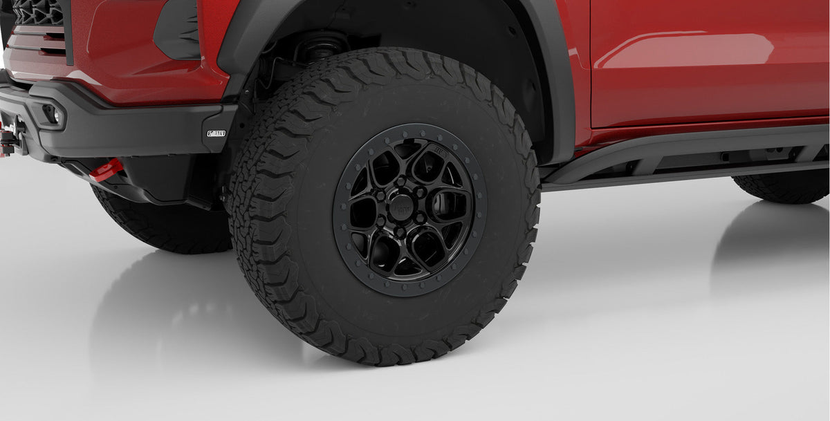 AEV Crestone DualSport Wheel for 2023+ Colorado/Canyon and 2019+ Silverado/Sierra 1500 - Onyx