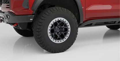AEV Crestone DualSport Wheel for 2023+ Colorado/Canyon and 2019+ Silverado/Sierra 1500 - Gloss Black