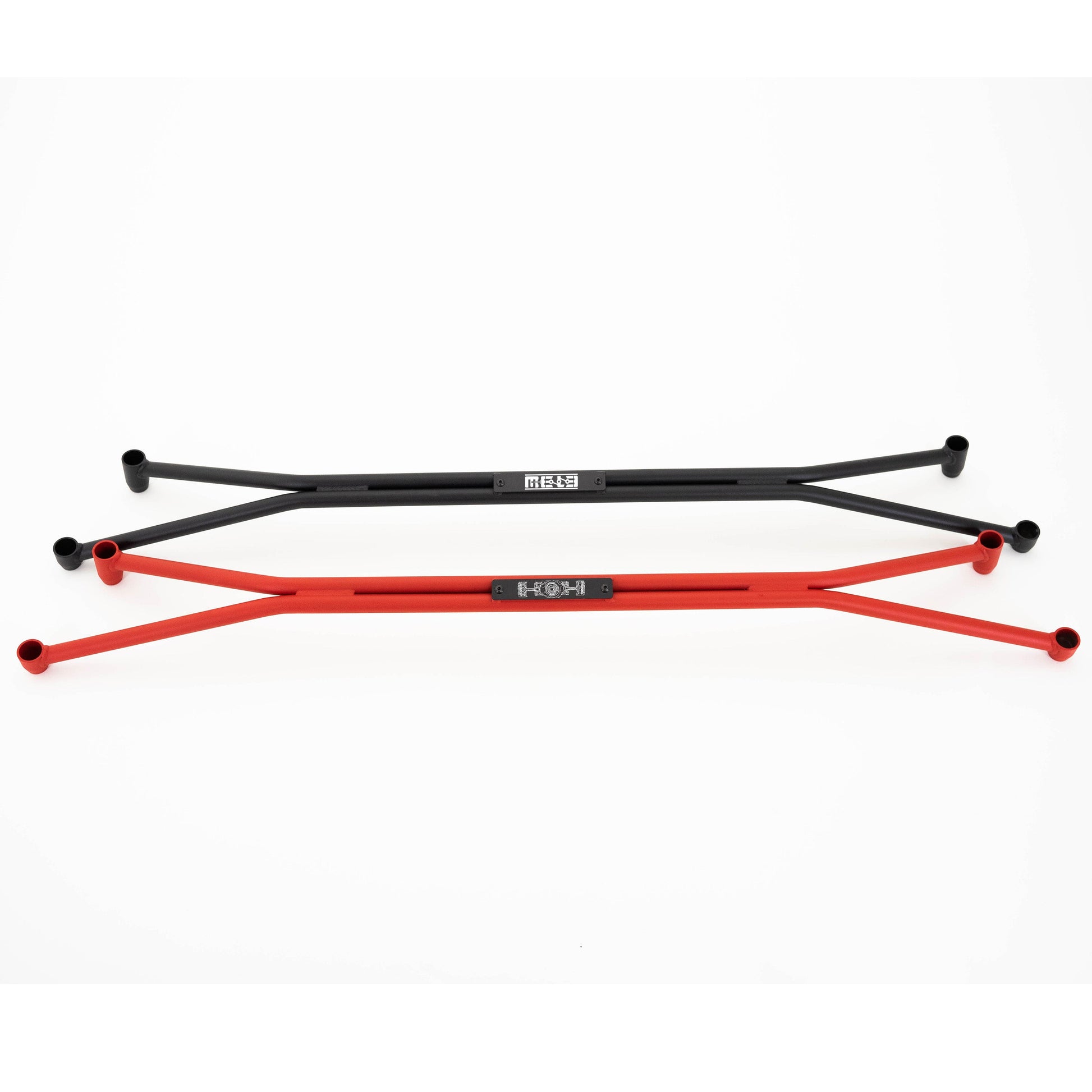 MeLe Edition front and rear strut tower brace for various Subarus