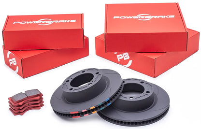 Powerbrake D-Line Rotor & Pad Kit for Toyota FJ Cruiser