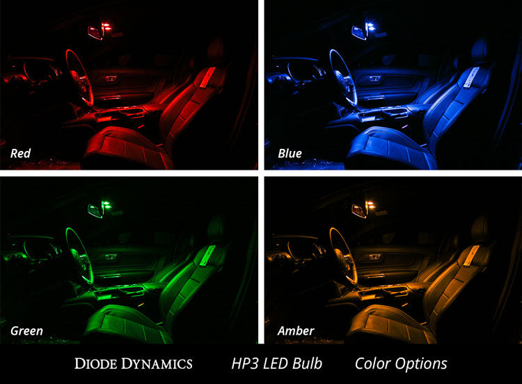 194 LED Bulb HP3 LED Red Pair Diode Dynamics