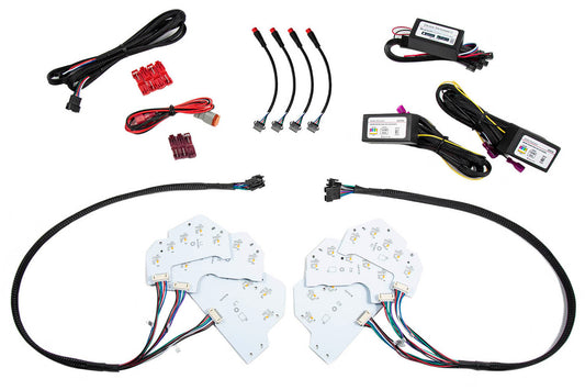 RGBW DRL LED Boards for 2018-2023 Ford Mustang