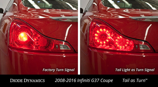 G35/G37 Coupe/Q60 (USDM) Tail as Turn Module for Infiniti Pair Diode Dynamics