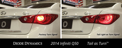 2014-2017 Infiniti Q50 Tail as Turn Module (USDM) (pair) Diode Dynamics