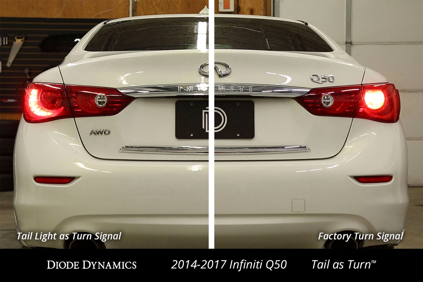 2014-2017 Infiniti Q50 Tail as Turn Module (USDM) (pair) Diode Dynamics