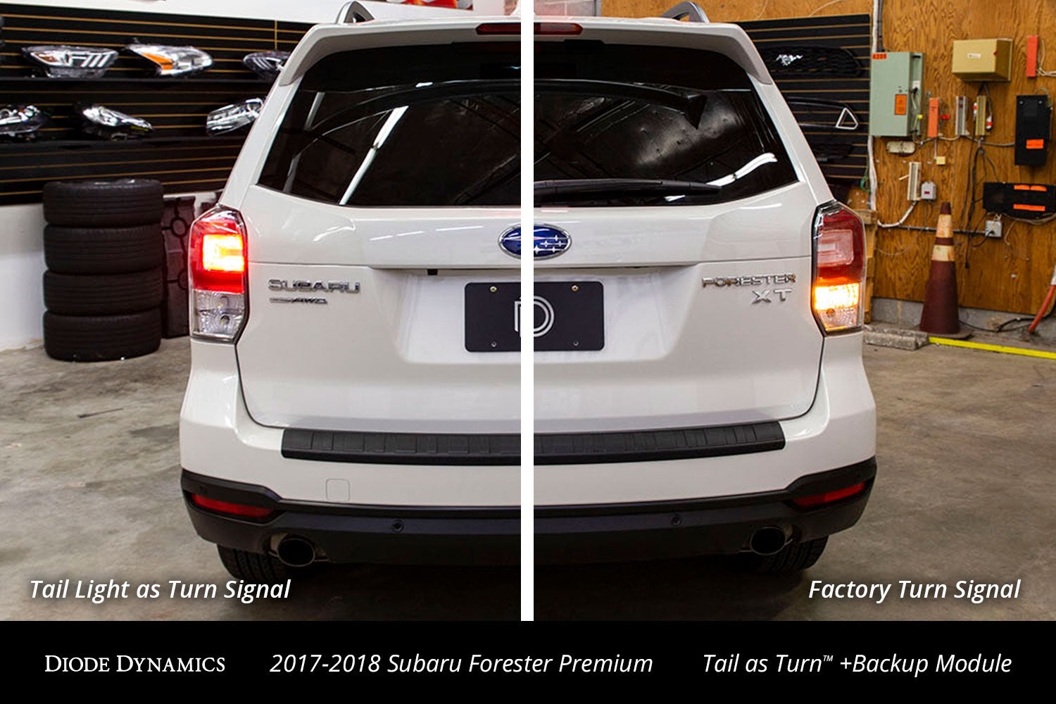 2017-2018 Subaru Forester Premium (USDM) Tail as Turn +Backup Module Stage 2 Diode Dynamics