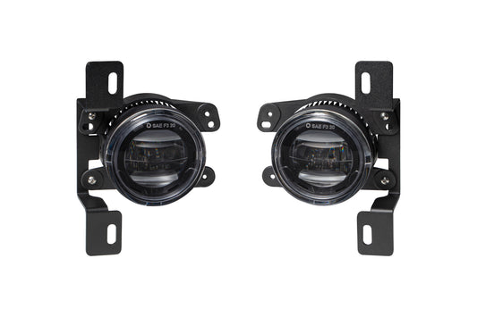Elite Series Type MR Fog Lamps, White Pair Diode Dynamics