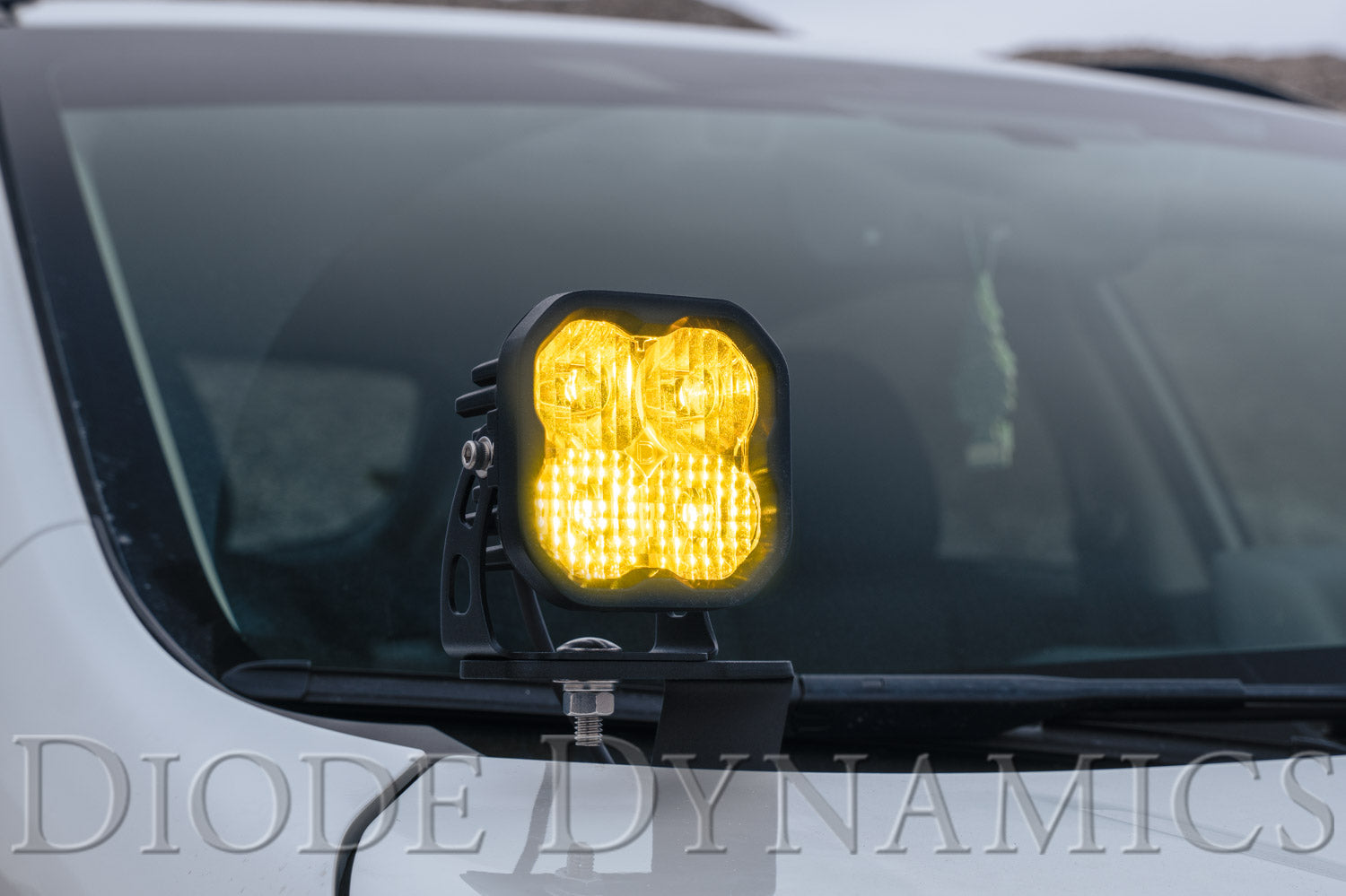 SS3 LED Pod Pro Yellow Spot Standard Single Diode Dynamics