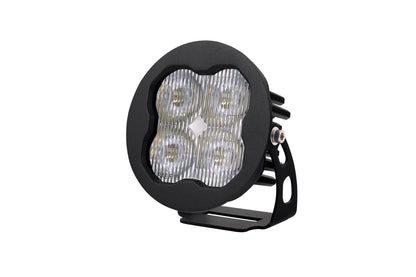 SS3 LED Pod Sport White SAE Fog  Round Single Diode Dynamics