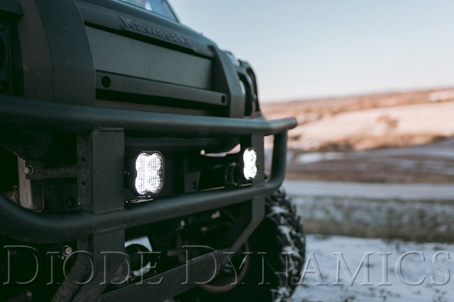 SS3 LED Pod Sport White SAE Fog  Round Single Diode Dynamics