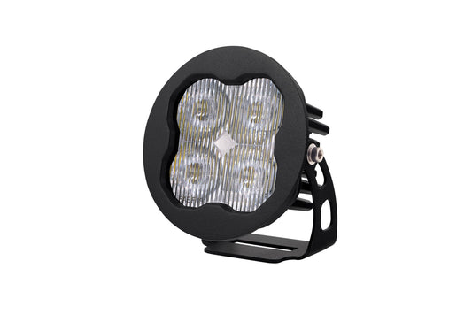 SS3 LED Pod Pro White SAE Fog Round Single Diode Dynamics