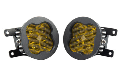 SS3 LED Fog Light Kit for 2013-2016 Ford Fusion Yellow SAE Fog Sport Diode Dynamics