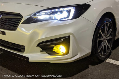 SS3 LED Fog Light Kit for 2015-2021 Subaru Impreza (w/ Eyesight Package), Yellow SAE Fog Pro