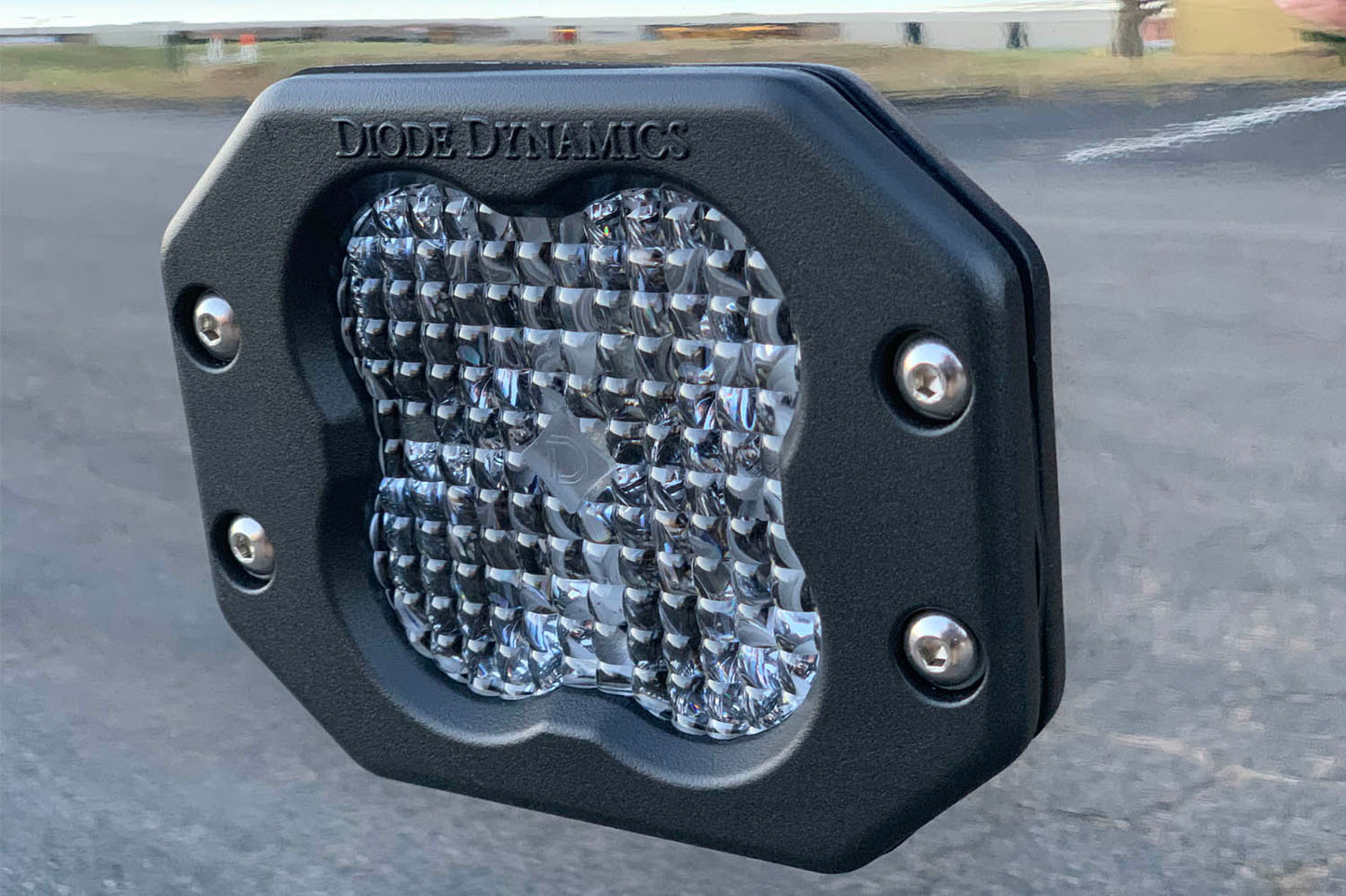 SS3 LED Pod Pro Yellow SAE Fog Flush Pair Diode Dynamics