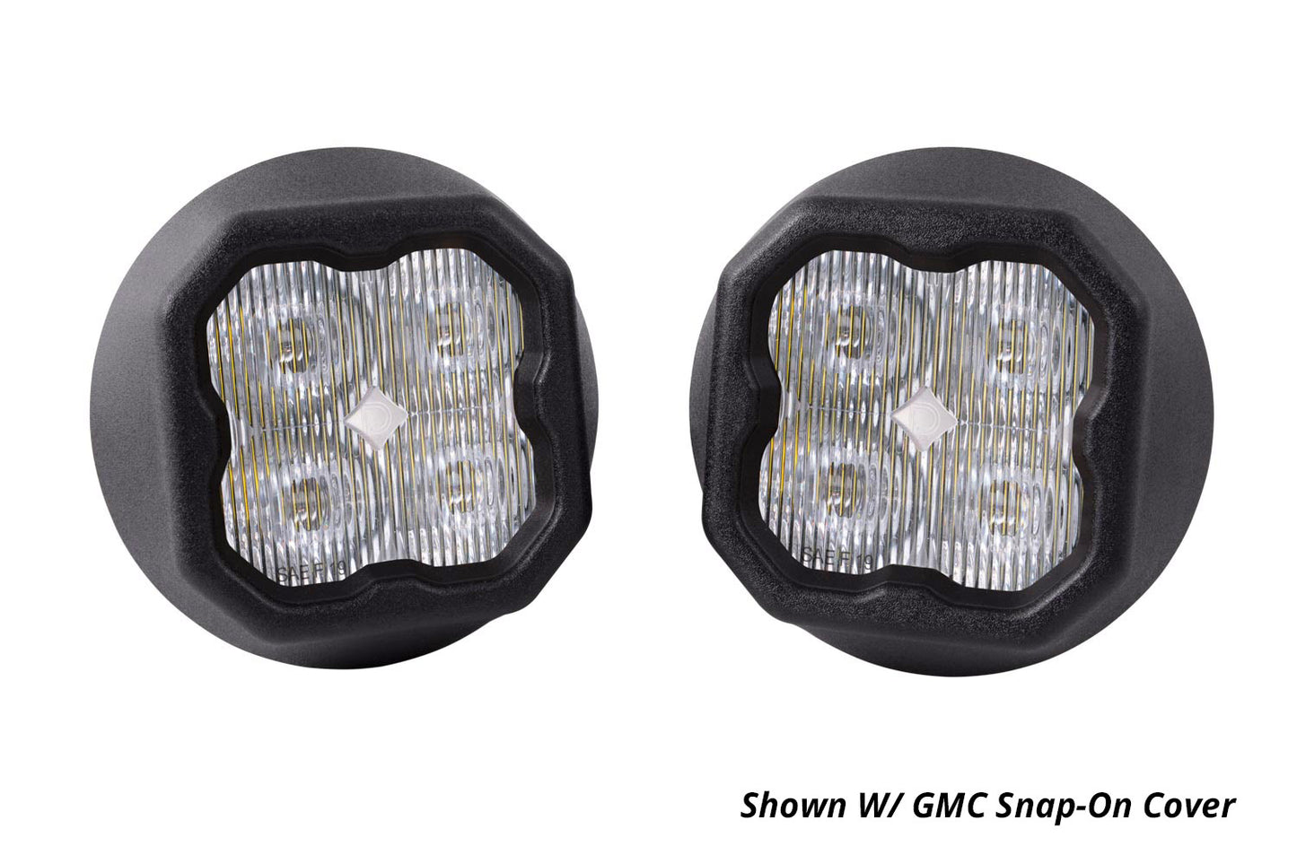 SS3 LED Fog Light Kit for 2007-2014 Chevrolet Suburban Yellow SAE Fog Pro Diode Dynamics