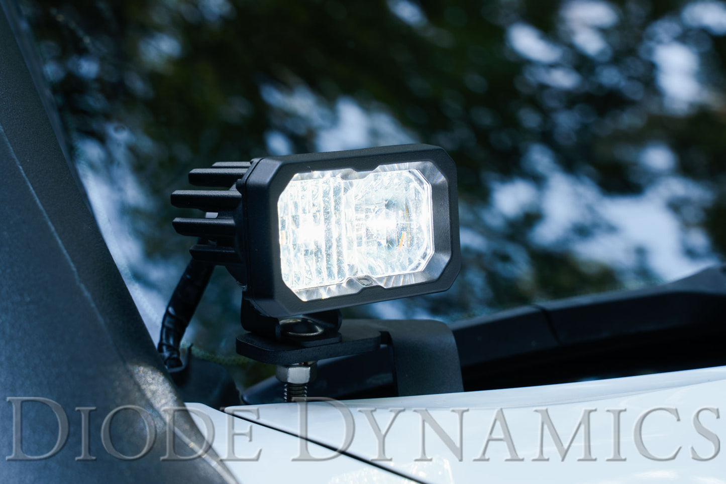 Stage Series 2 Inch LED Pod, Sport White Flood Standard BBL Each