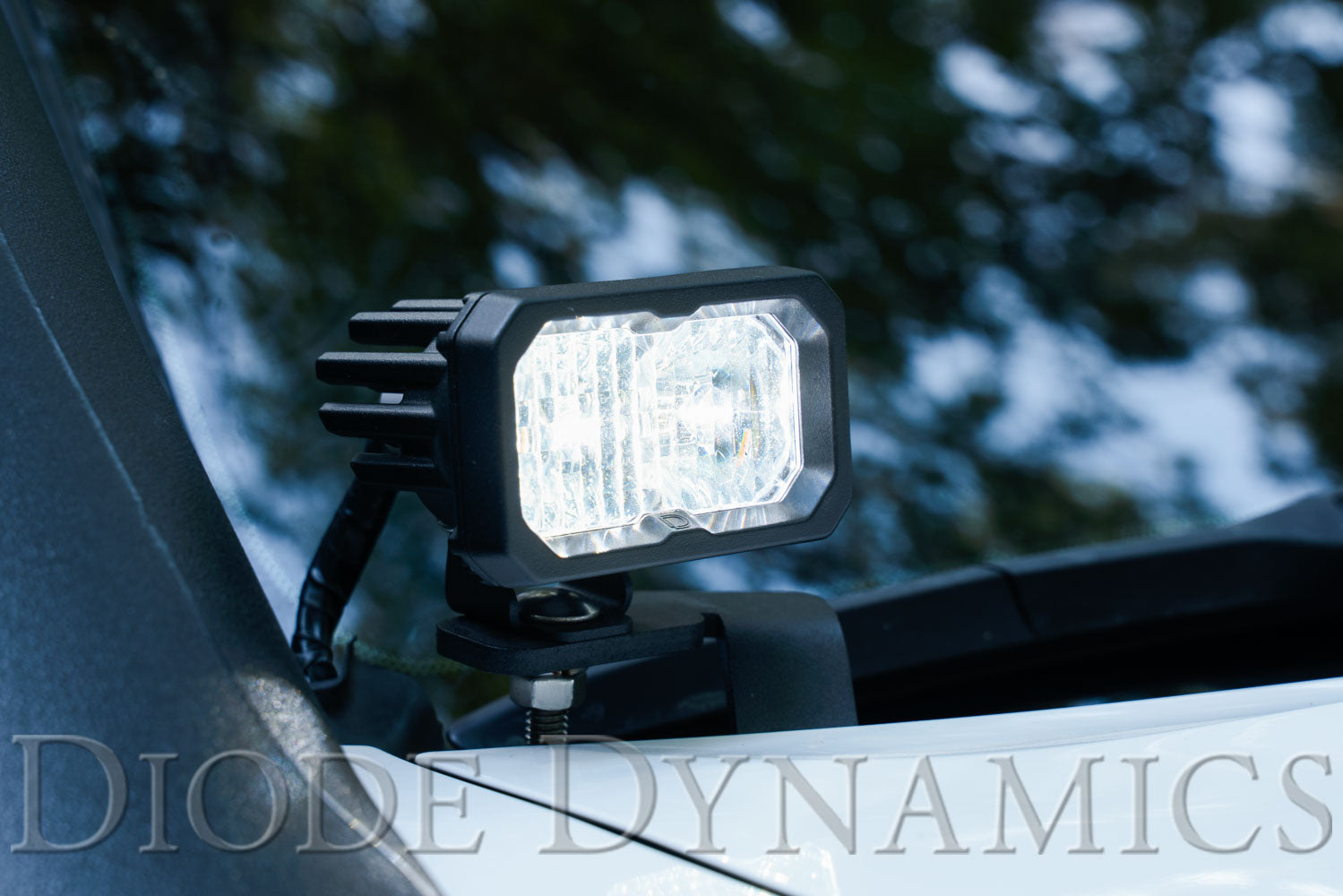 Stage Series 2 Inch LED Pod, Sport White Spot Standard RBL Each