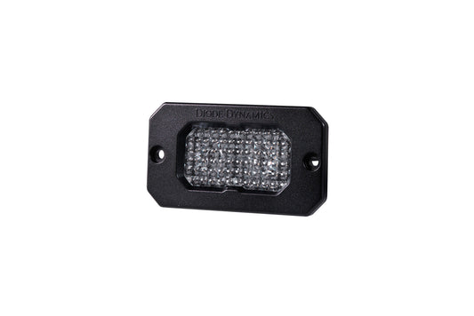 Stage Series 2 Inch LED Pod, Sport White Flood Flush WBL Each