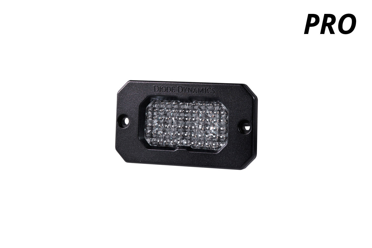 Stage Series 2 Inch LED Pod, Pro White Flood Flush BBL Each