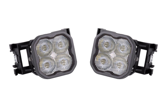 SS3 Type X LED Fog Light Kit White SAE Fog Pro Diode Dynamics