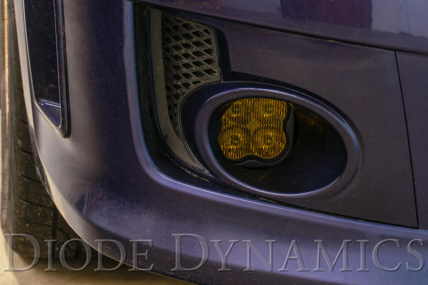 SS3 Type X LED Fog Light Kit Yellow SAE Fog Pro Diode Dynamics