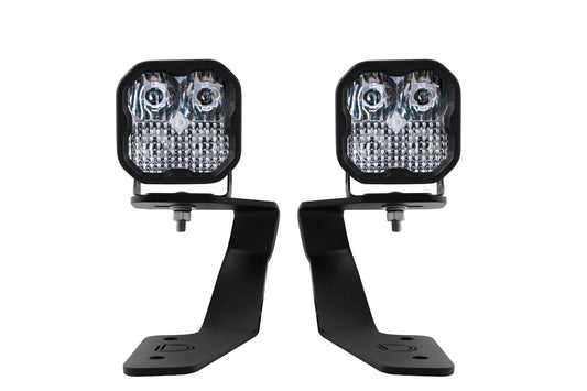 SS3 LED Ditch Light Kit for 2018-2021 Subaru Crosstrek, Pro White Combo Diode Dynamics