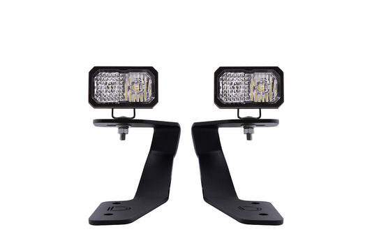 Stage Series 2in LED Ditch Light Kit for 2018-2021 Subaru Crosstrek, Sport White Combo