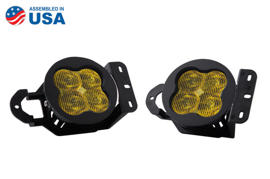 SS3 Type MS LED Fog Light Kit Sport Yellow SAE Fog