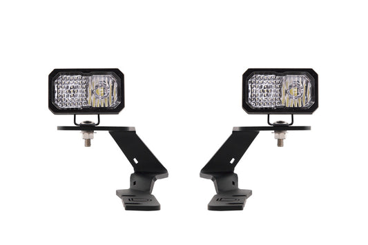 Stage Series 2in LED Ditch Light Kit for 2019-2021 Ford Ranger, Sport White Combo