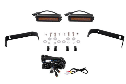SS6 LED Lightbar Kit for 2019-2021 Ford Ranger, Amber Driving