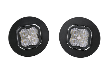 SS3 Type GM5 LED Fog Light Kit Pro White SAE Fog Diode Dynamics