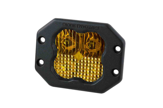 SS3 LED Pod Sport Yellow Combo Flush Single Diode Dynamics