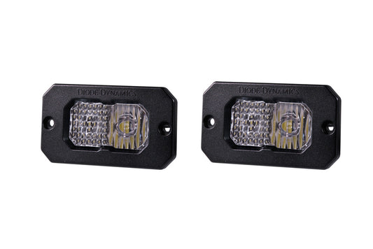 Stage Series 2in LED Pod Pro White Combo Flush ABL Pair Diode Dynamics